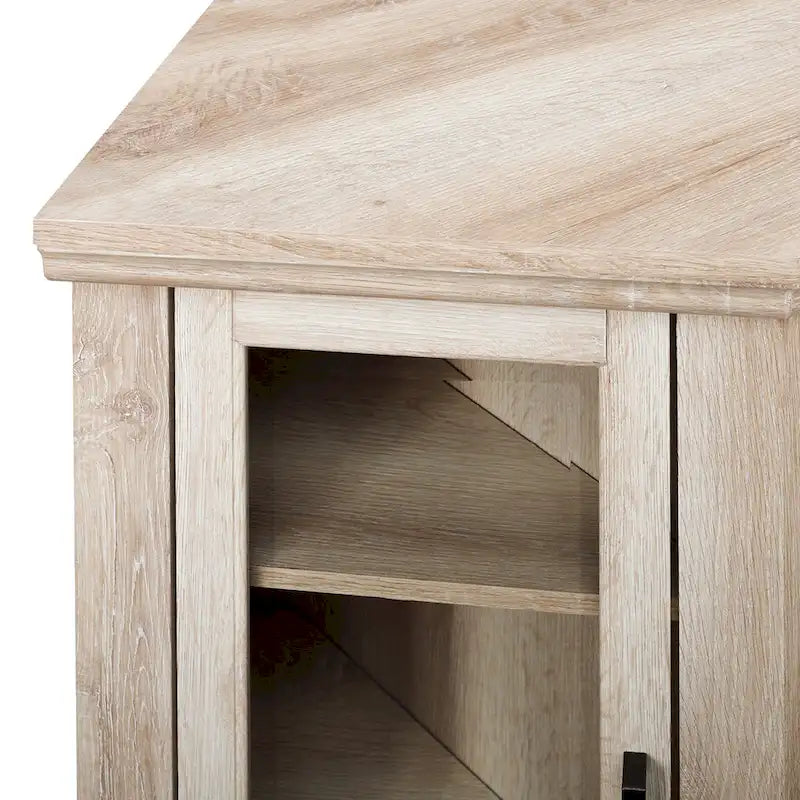 Meuble TV d'angle avec cheminée Middlebrook de 48 pouces