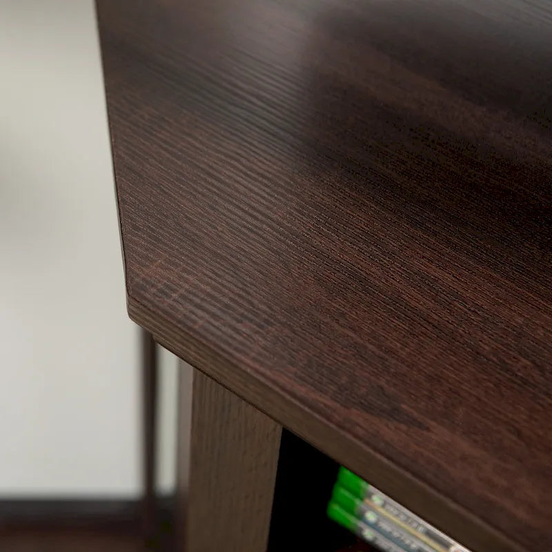 Meuble TV d'angle avec cheminée Middlebrook de 48 pouces