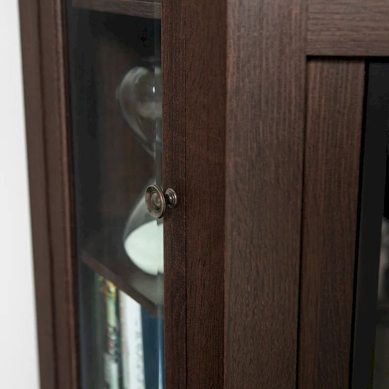 Meuble TV d'angle avec cheminée Middlebrook de 48 pouces