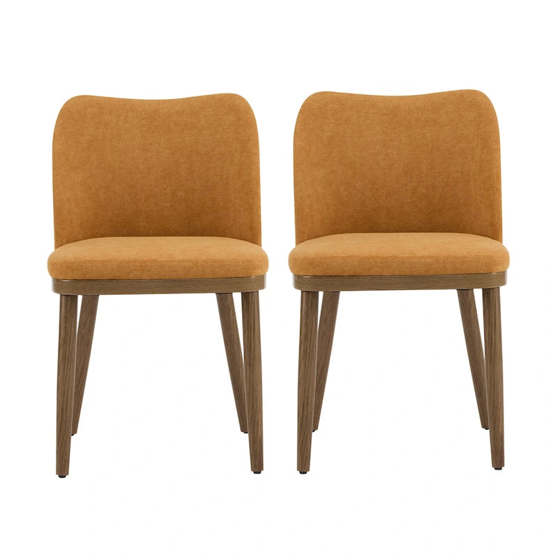 Chaises de salle à manger Aviana en tissu (lot de 2) par Christopher Knight Home