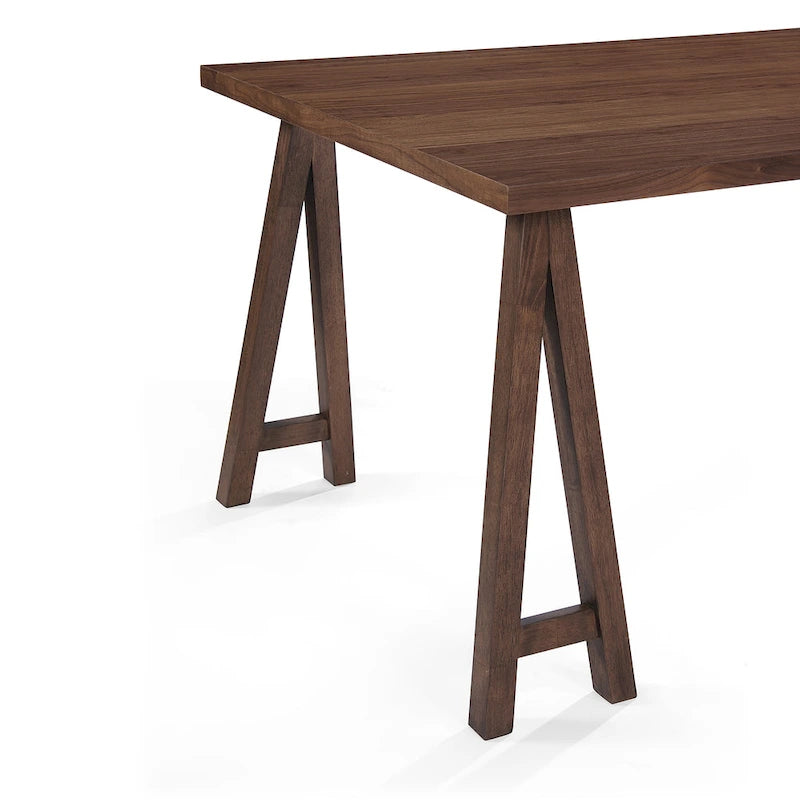 Ensemble de salle à manger Chazz style moderne du milieu du siècle, 7 pièces, avec table en A, par Christopher Knight Home