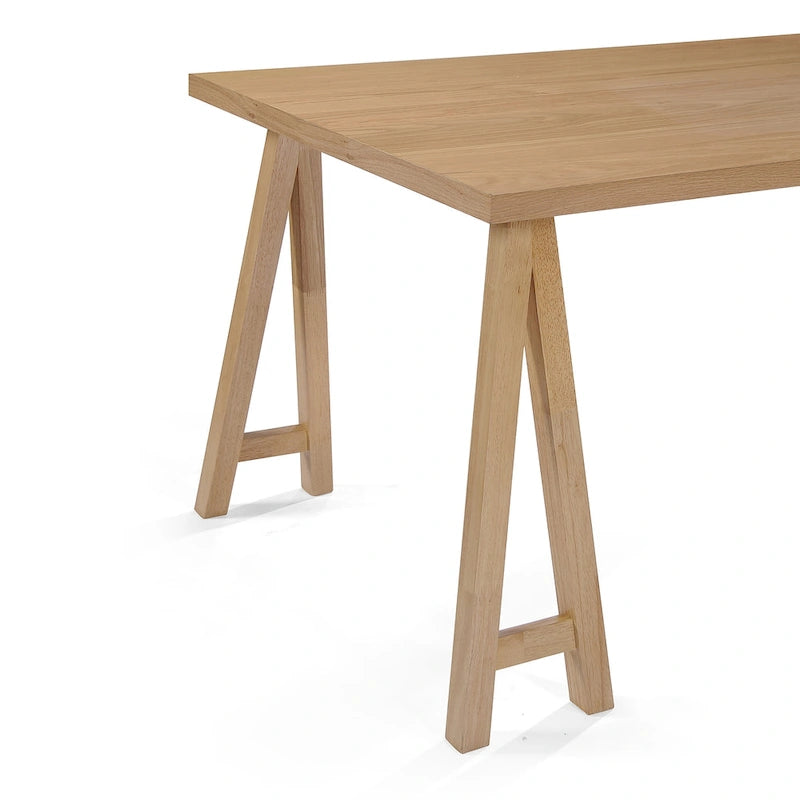 Ensemble de salle à manger Chazz style moderne du milieu du siècle, 7 pièces, avec table en A, par Christopher Knight Home