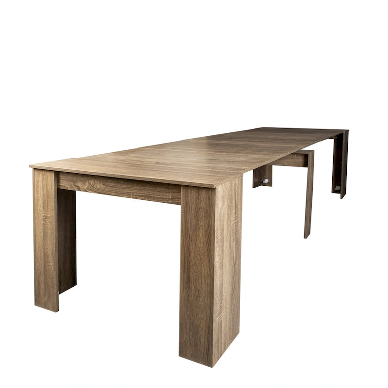 Table console extensible multifonctionnelle