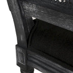 Ensemble de salle à manger circulaire 5 pièces Remuda en bois et rotin rembourrés par Christopher Knight Home