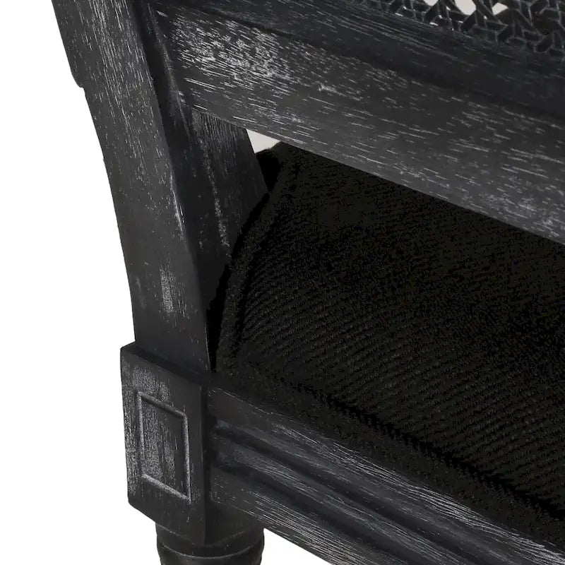 Ensemble de salle à manger circulaire 5 pièces Remuda en bois et rotin rembourrés par Christopher Knight Home