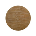 Ensemble de salle à manger circulaire 5 pièces Remuda en bois et rotin rembourrés par Christopher Knight Home