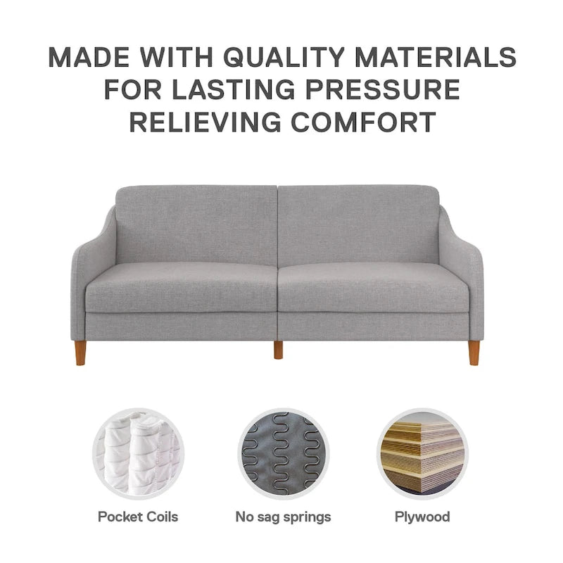 Futon à ressorts Avenue Greene Jayson