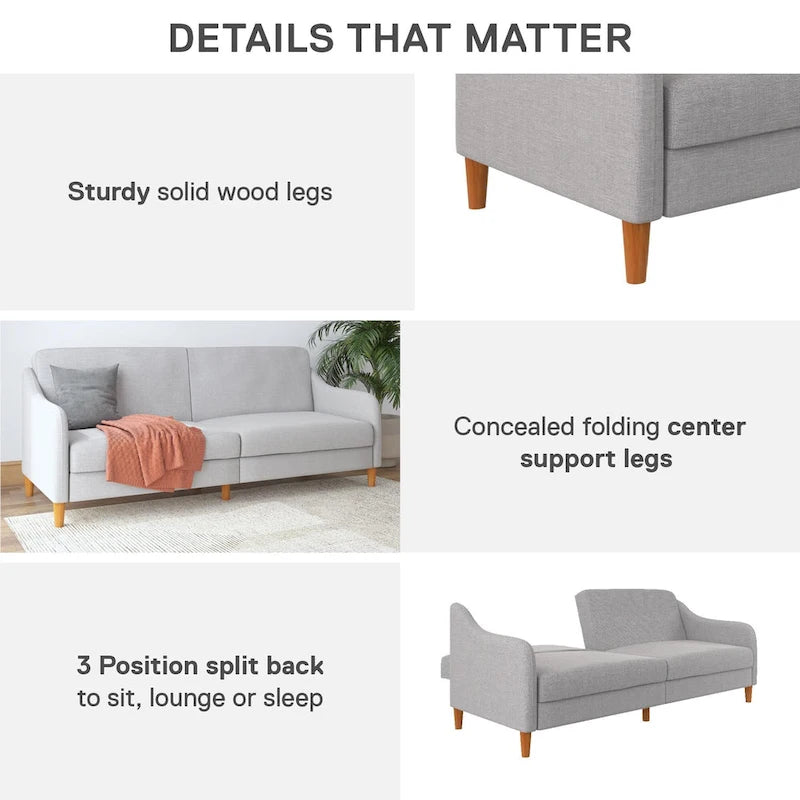 Futon à ressorts Avenue Greene Jayson