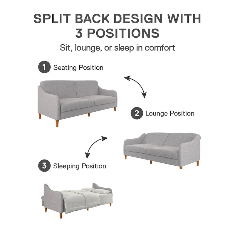 Futon à ressorts Avenue Greene Jayson