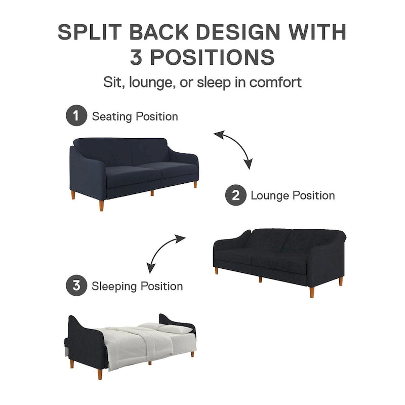 Futon à ressorts Avenue Greene Jayson