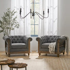 Fauteuils club en tissu Voll (lot de 2) par Christopher Knight Home