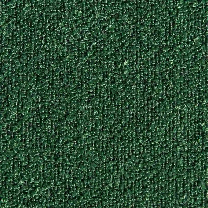 Canapé 2 places KINWELL en tissu bouclé avec coussins