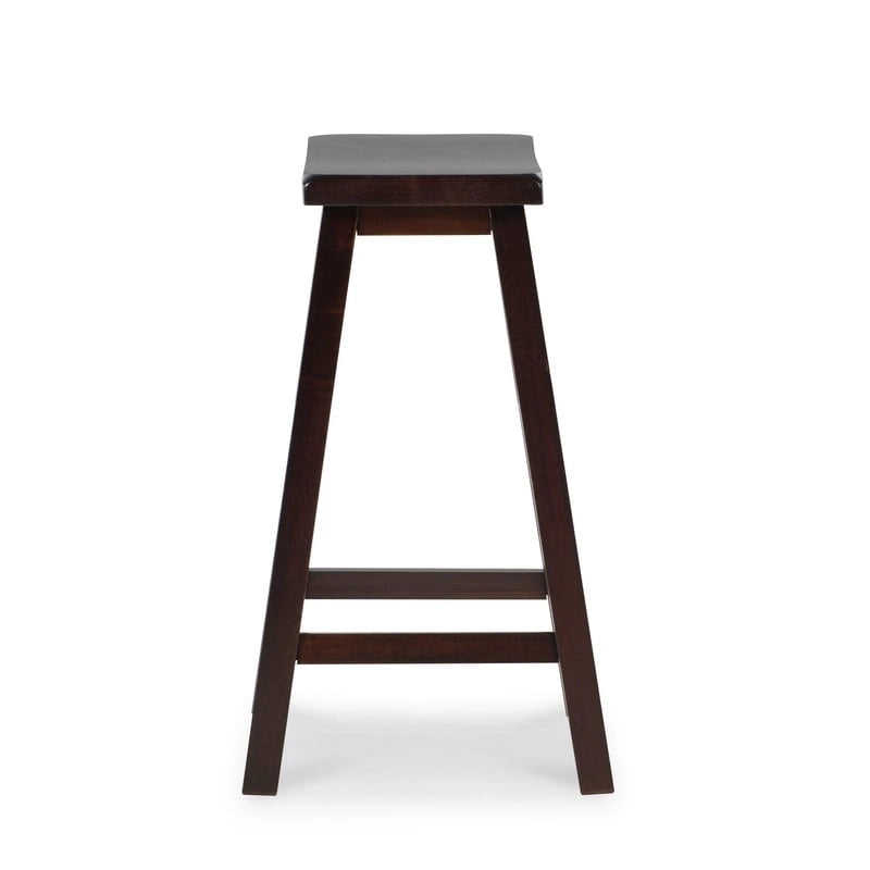 Tabouret de bar sans dossier Linon Cackleberry à assise en selle - Non disponible