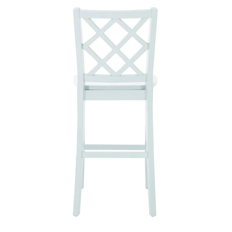 Tabouret de bar Catron en bois massif, hauteur comptoir