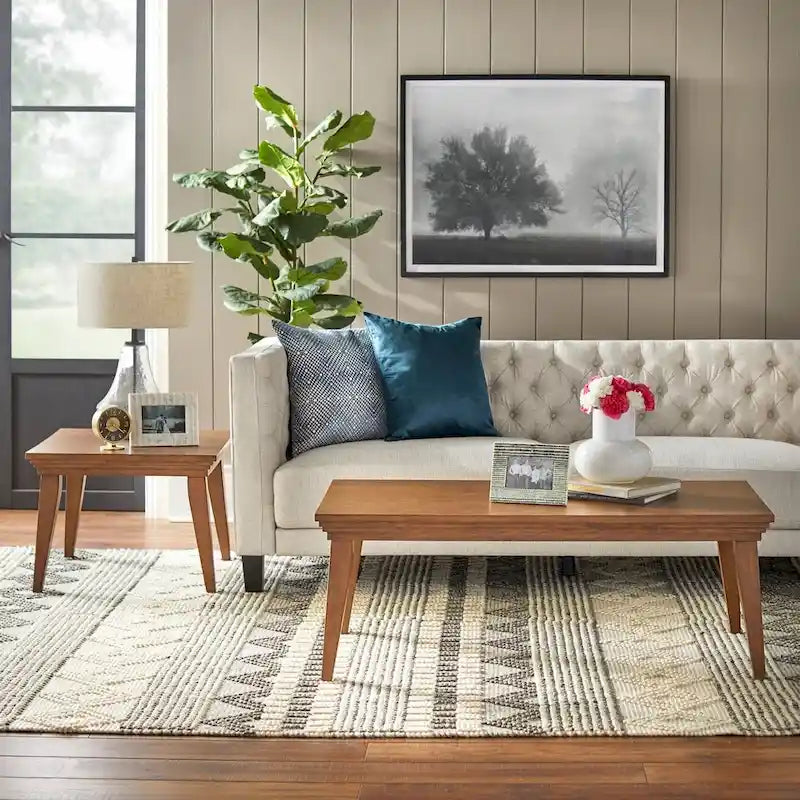 Table d'appoint en bois massif Jensen de Simple Living