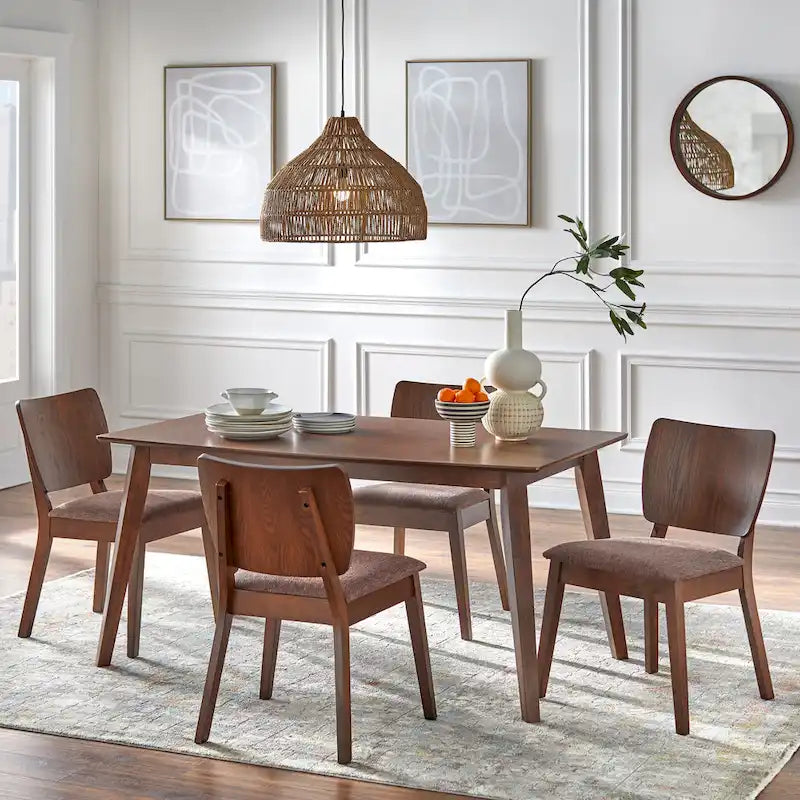 Simple Living Bernard Mid-Century 5-piece Dining Set