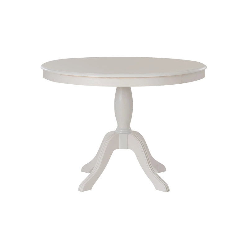 Table ronde Josie en bois massif sur pied