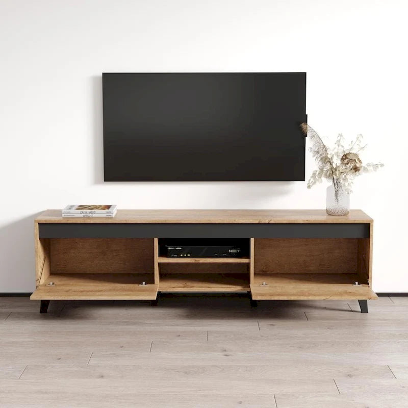 Meuble TV Nord II 67 - 48,5 cm (H) x 169,5 cm (L) x 38 cm (P)