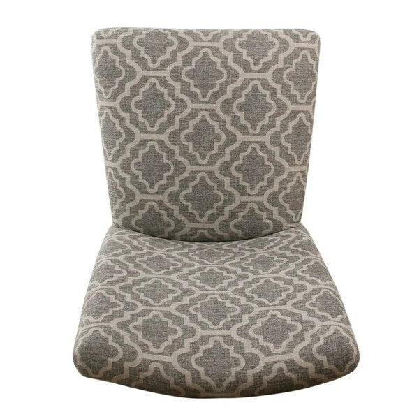 Chaises de salle à manger géométriques HomePop Parsons gris cendré (lot de 2)