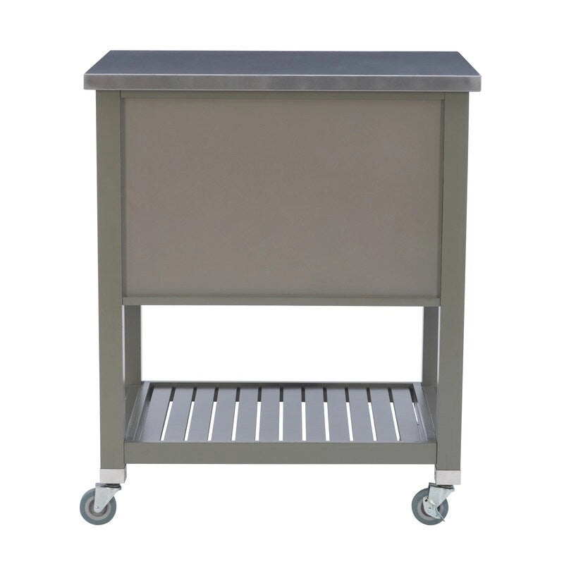 Chariot de cuisine roulant Eileen avec rangement