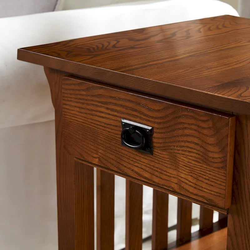 Table d'appoint Leick Home Mission Impeccable avec tiroir