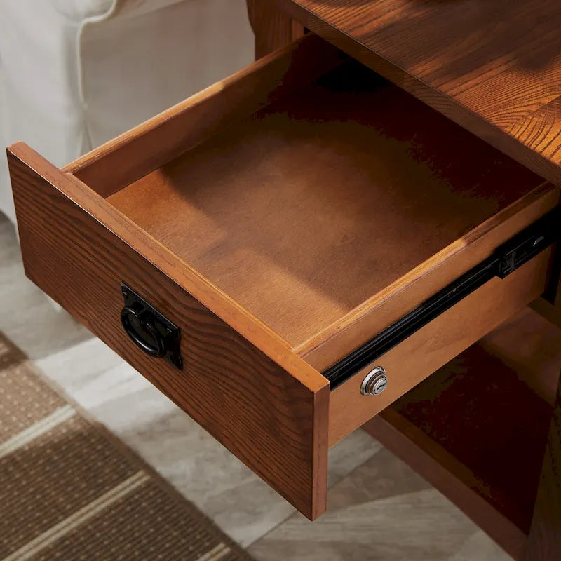 Table d'appoint Leick Home Mission Impeccable avec tiroir