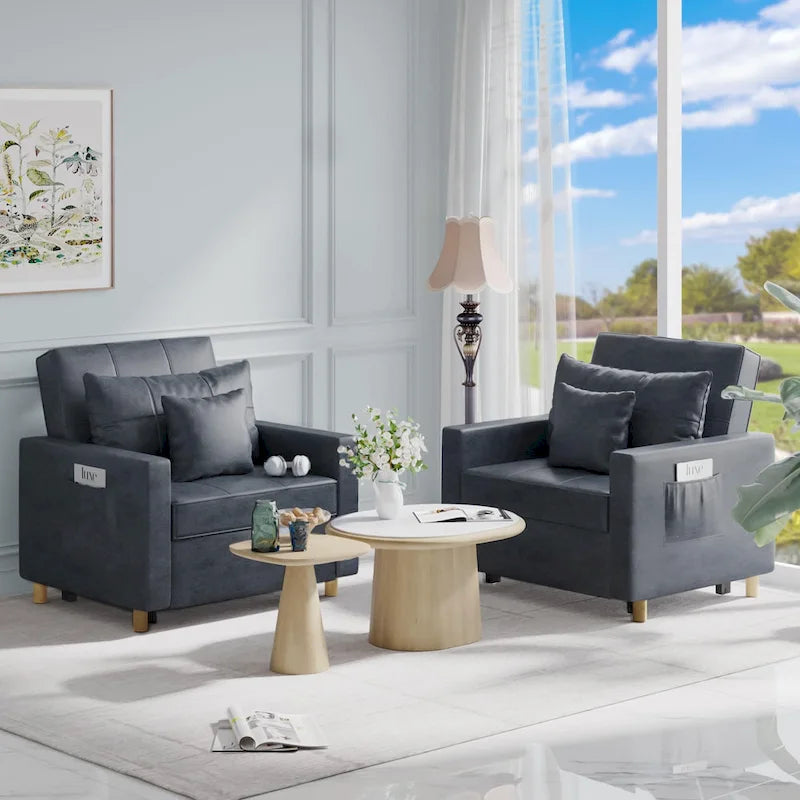 Fauteuil-lit convertible 3 en 1 AECOJOY