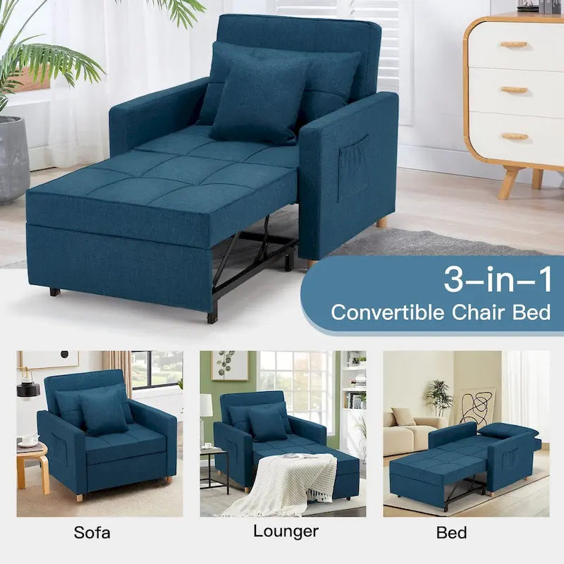 Fauteuil-lit convertible 3 en 1 AECOJOY
