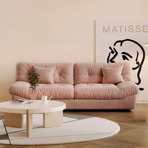 89 Tufted Sofa Cloud Shaped Couch