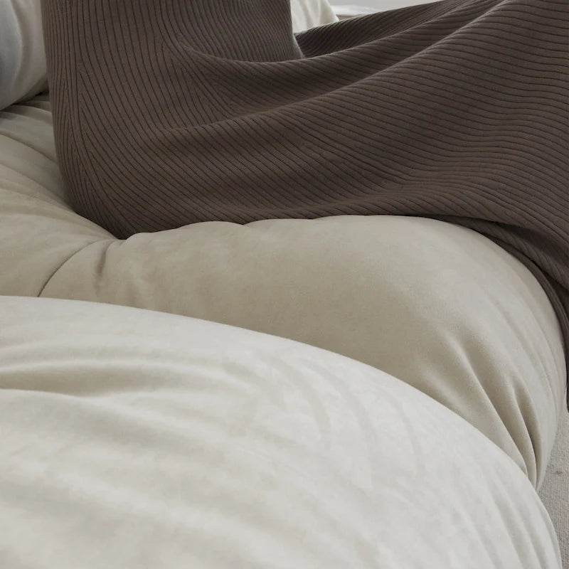 Canapé capitonné en forme de nuage (89 cm)