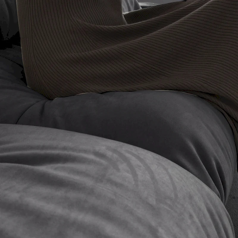 Canapé capitonné en forme de nuage (89 cm)