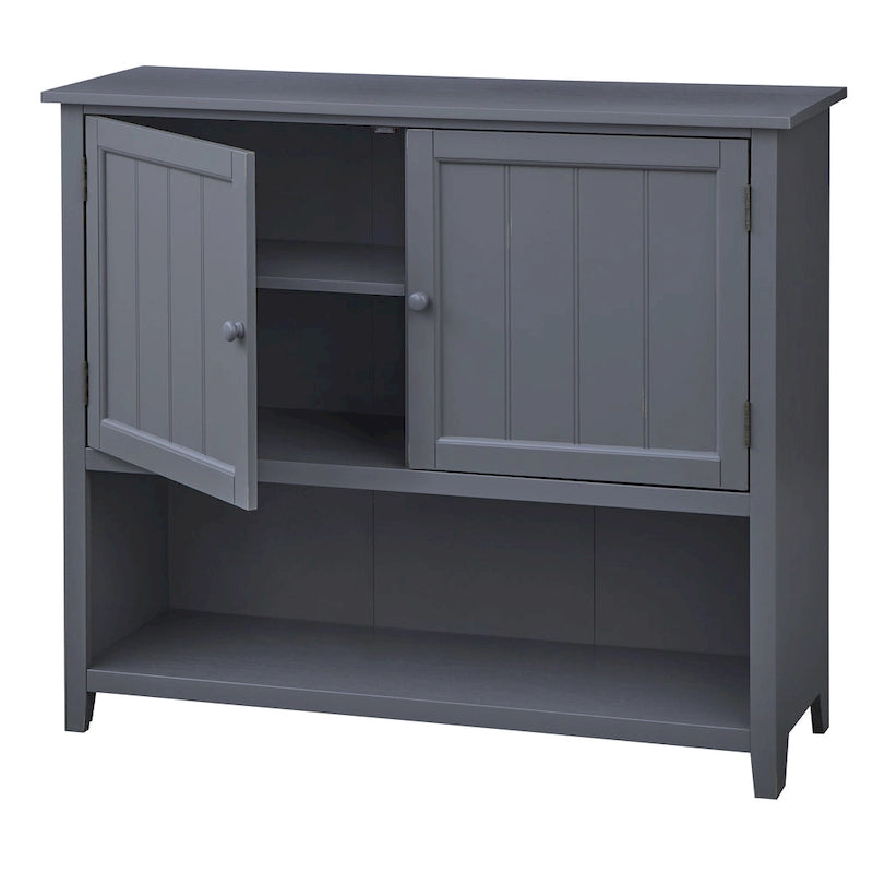 Buffet à deux portes de style ferme Hanover, style simple.