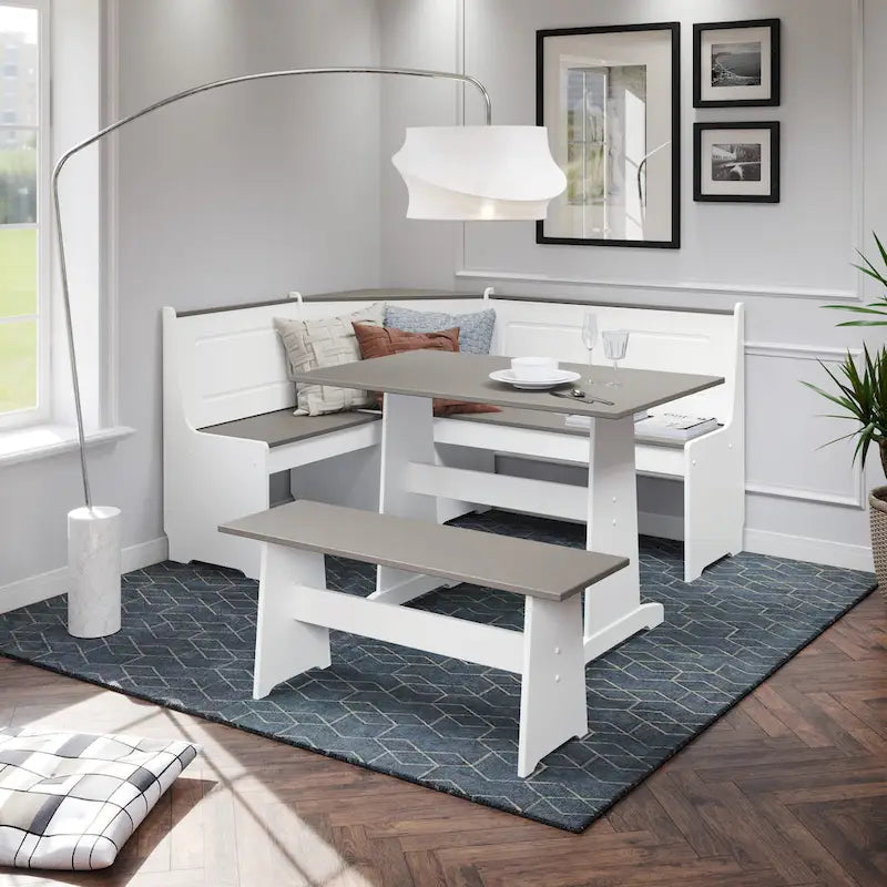 Ensemble de salle à manger Middlecreek Wood Farmhouse Breakfast Nook