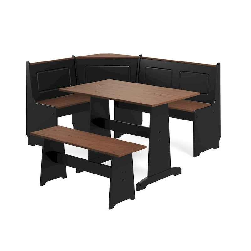 Ensemble de salle à manger Middlecreek Wood Farmhouse Breakfast Nook