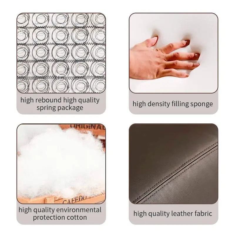 Fauteuil inclinable de massage Homall en similicuir PU avec assise rembourrée, idéal pour le home cinéma.