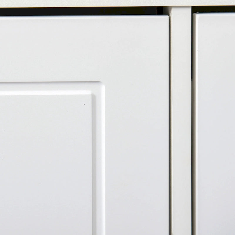 Banc à chaussures HOMCOM avec coussin, 2 tiroirs et étagère réglable, blanc - 41 x 9,5 x 21,75