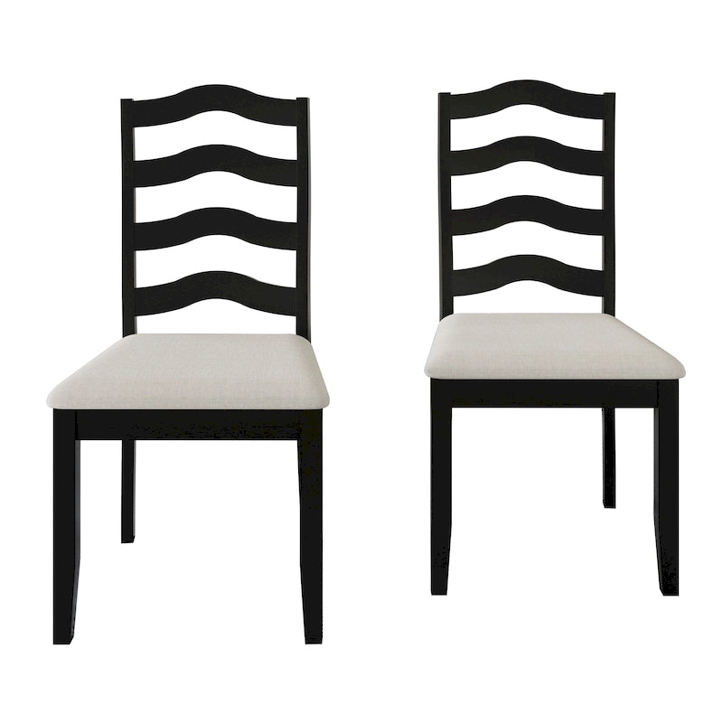 Chaises de salle à manger en bois CraftPorch Sophistique (lot de 2) - Non disponible