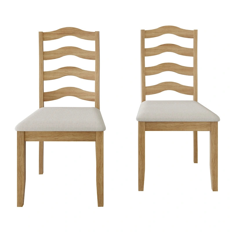 Chaises de salle à manger en bois CraftPorch Sophistique (lot de 2) - Non disponible