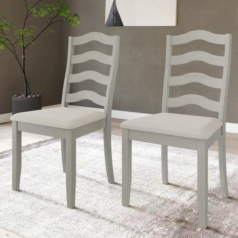 Chaises de salle à manger en bois CraftPorch Sophistique (lot de 2) - Non disponible