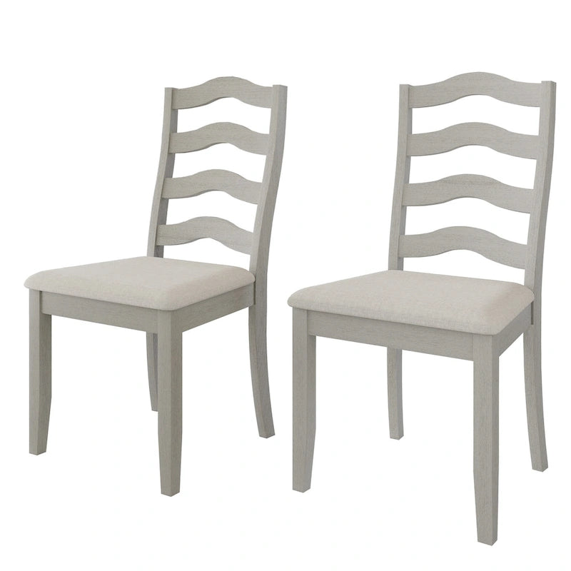 Chaises de salle à manger en bois CraftPorch Sophistique (lot de 2) - Non disponible