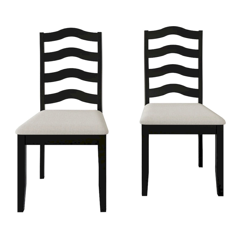 Chaises de salle à manger en bois CraftPorch Sophistique (lot de 2) - Non disponible
