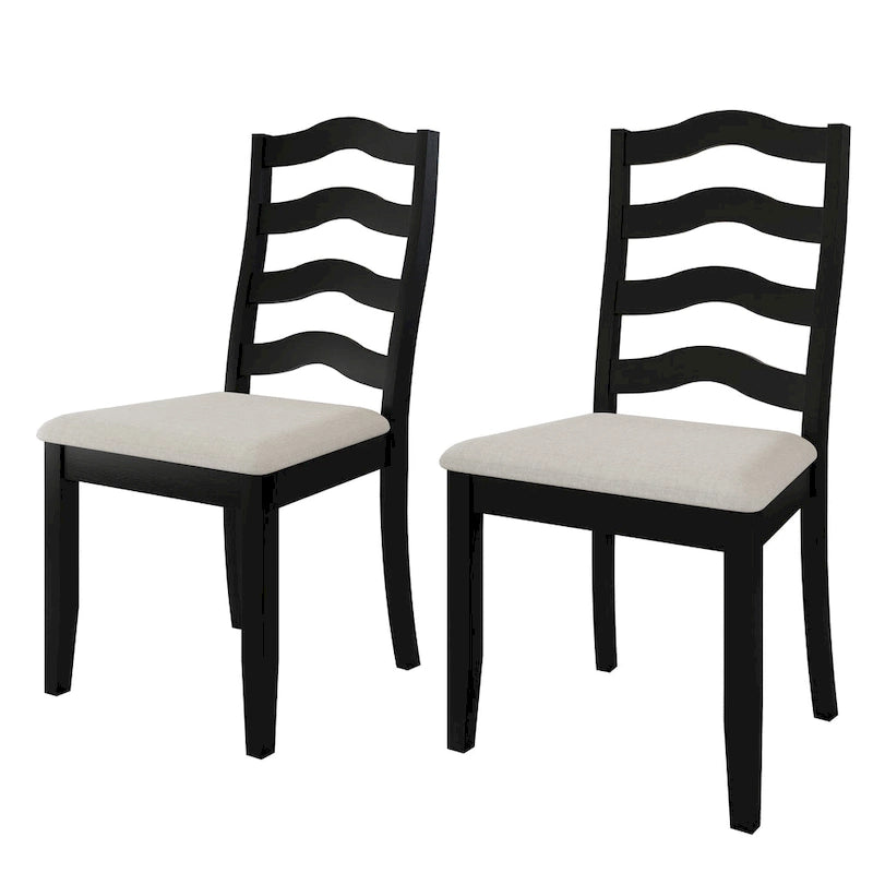 Chaises de salle à manger en bois CraftPorch Sophistique (lot de 2) - Non disponible