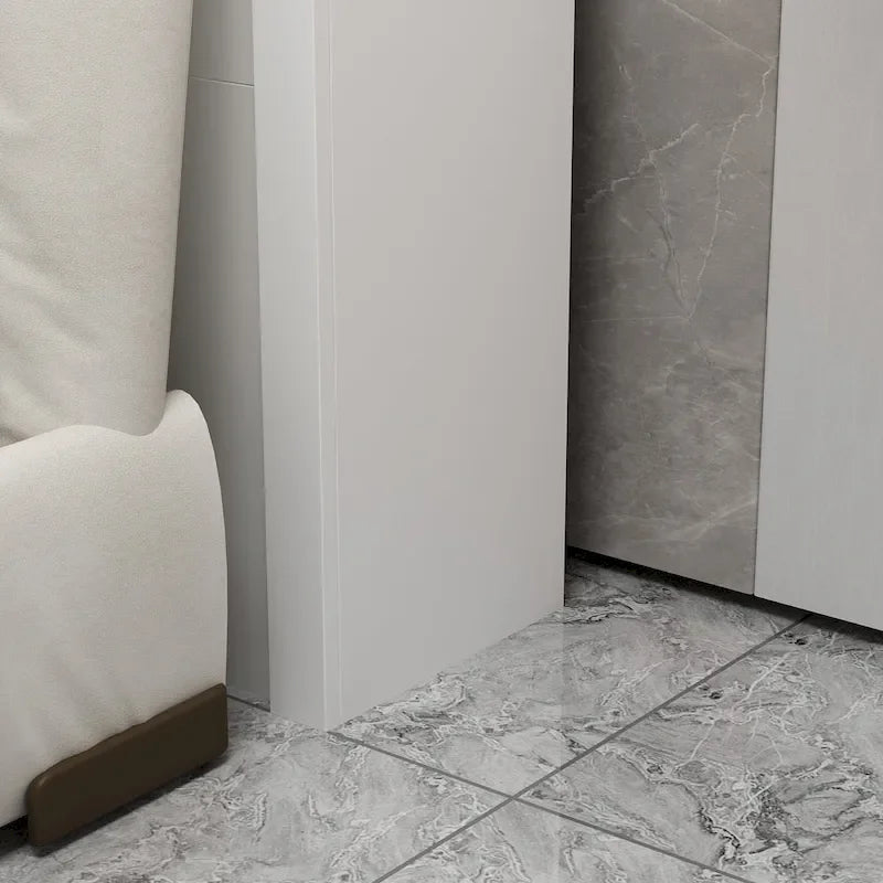 Tête de lit bibliothèque 65Timechee Queen avec éclairage RGB et étagère réglable