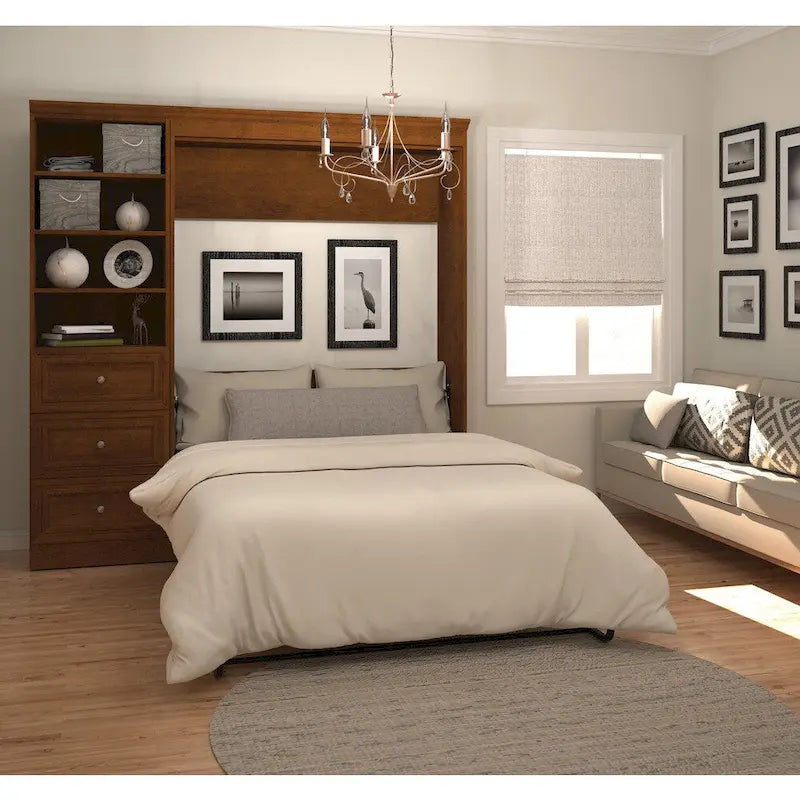 Lit escamotable double polyvalent et organisateur de placard (84 po) par Bestar