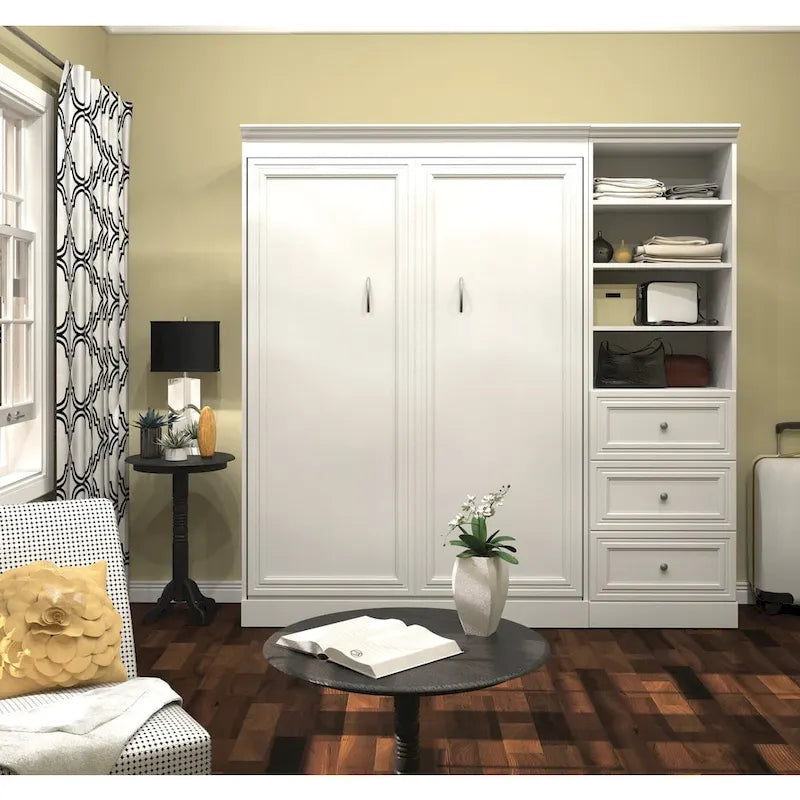 Lit escamotable double polyvalent et organisateur de placard (84 po) par Bestar