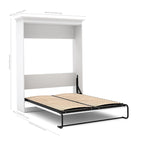 Lit escamotable double polyvalent et organisateur de placard (84 po) par Bestar