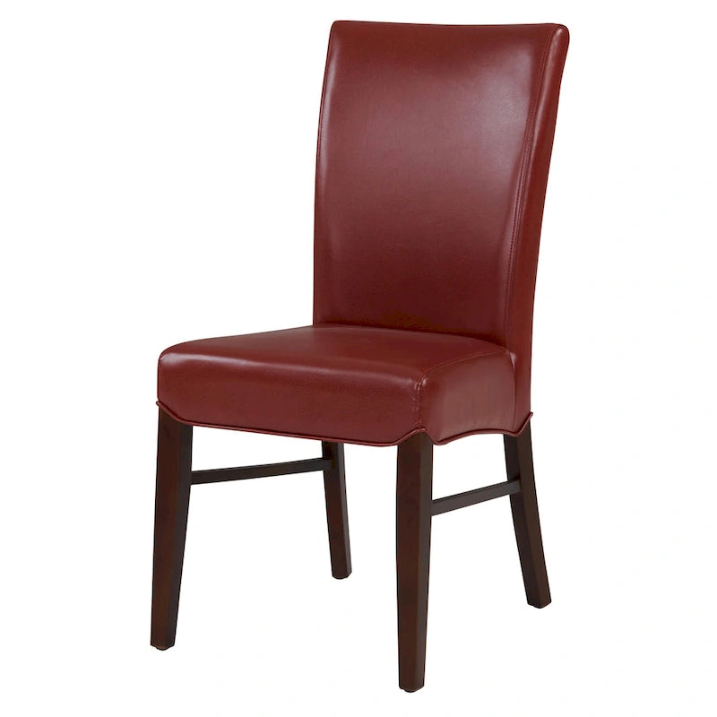 Milton Bonded Leather Dining Chairs (Set of 2) - na