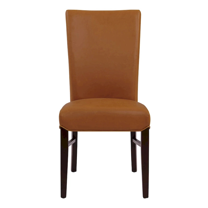 Chaises de salle à manger Milton en cuir reconstitué (lot de 2) - na