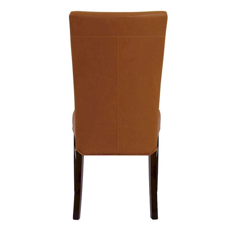 Chaises de salle à manger Milton en cuir reconstitué (lot de 2) - na