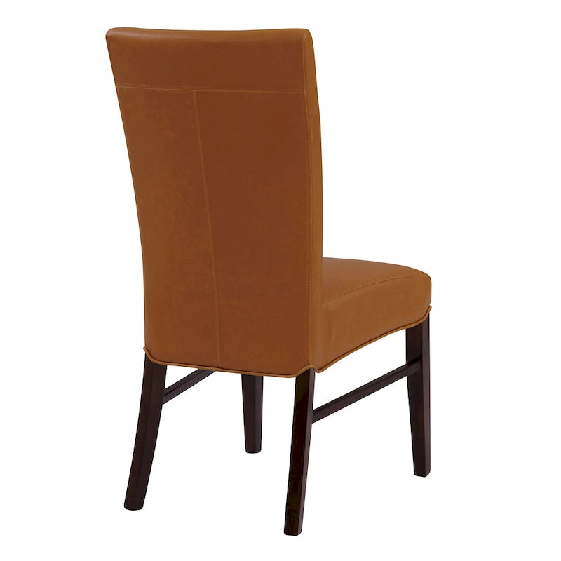 Chaises de salle à manger Milton en cuir reconstitué (lot de 2) - na